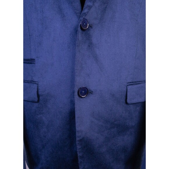 GUESS DEAN Sport Coat Jacket Casual Blazer Sz XL (46) Blue Two Button Cotton EUC - Picture 4 of 15